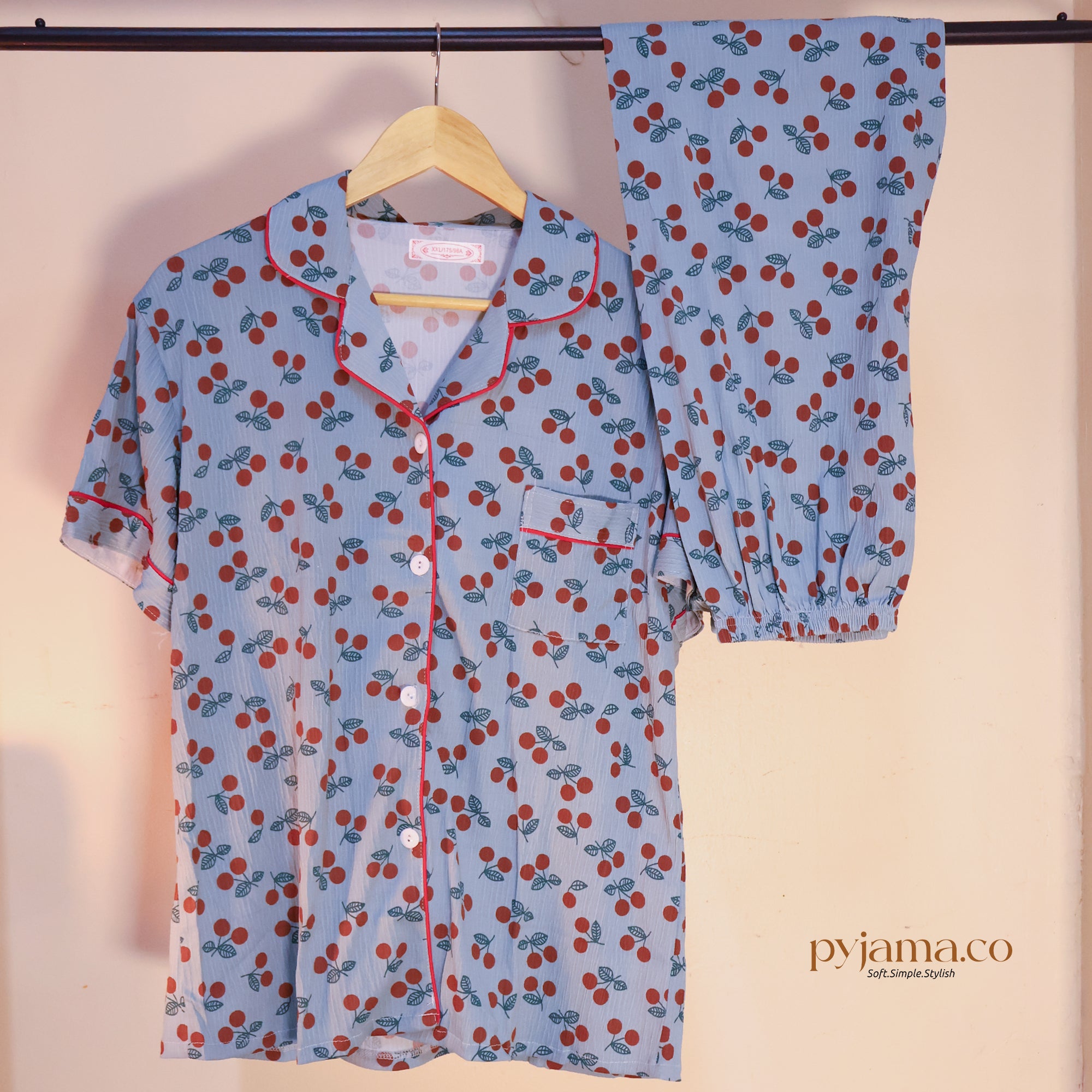 Cherry Print PJ