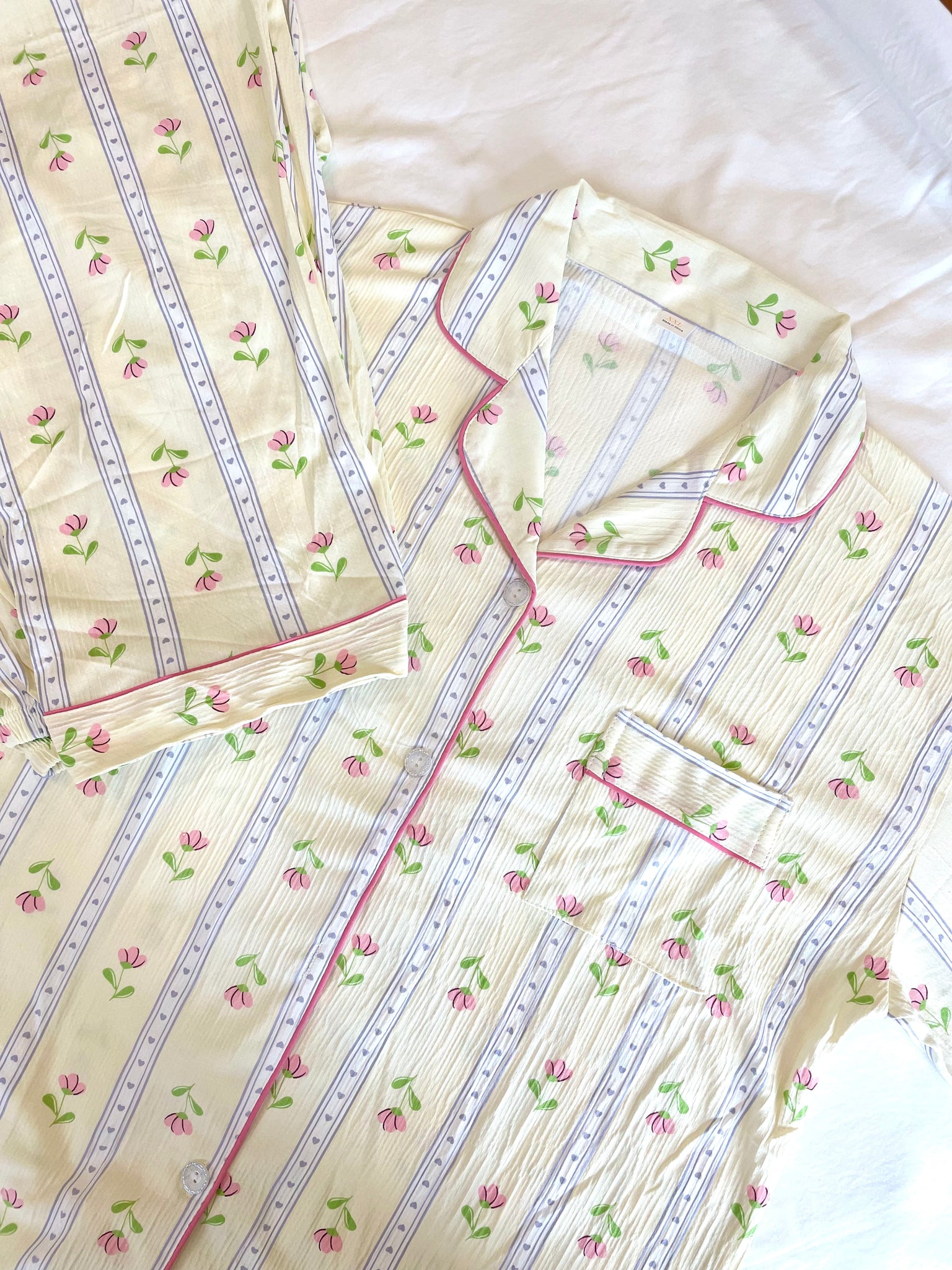 Tulip Print PJ